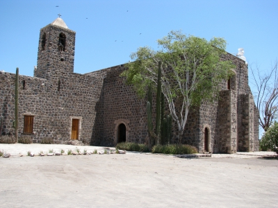 BAJA CALIFORNIA - Missione di Santa Rosaria de Mulege - 1705